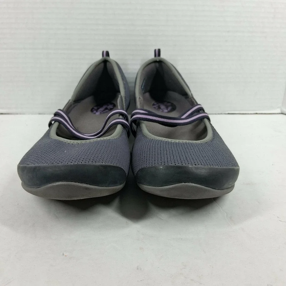 Teva Northwater Womens 9.5 Grey Lavender Mesh‎ Mary Jane Flats S/N 4190